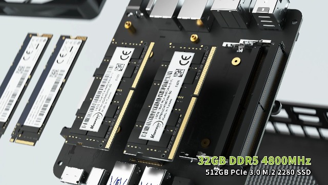 Amazon.co.jp: GMKtec ミニpc AMD Ryzen 7 PRO 6850H 【96GB DDR5 +4TB