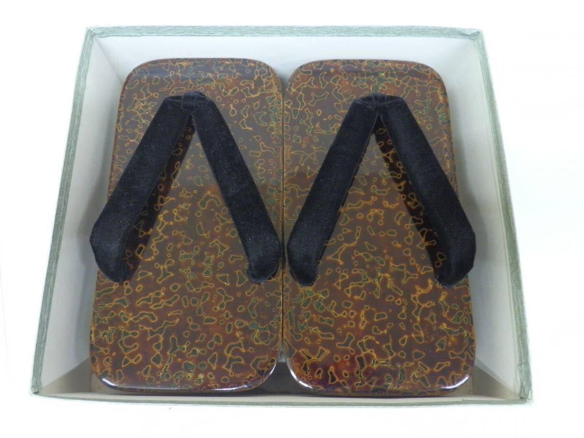 津軽塗下駄 紳士用