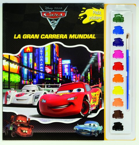 Cars 2. Pinta pósters con acuarelas: La gran carrera mundial (Disney. Cars)
