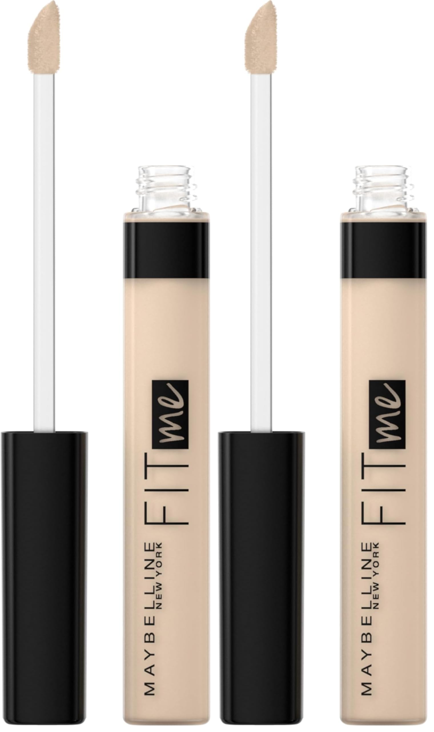 MAYBELLINE New York Fit Me, Fluído corrector, Acabado Mate, Sin poros abiertos, Para todo tipo de piel, Tono 15 Clair, 50 g (Paquete de 1) — view 19