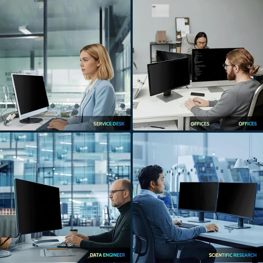 21,5-calowy ekran prywatności komputera dla 21,5" 16:9 monitor szerokiego ekranu, ochrona oczu przeciw odblaskowi niebieskie światło monitor komputera filtr prywatności
