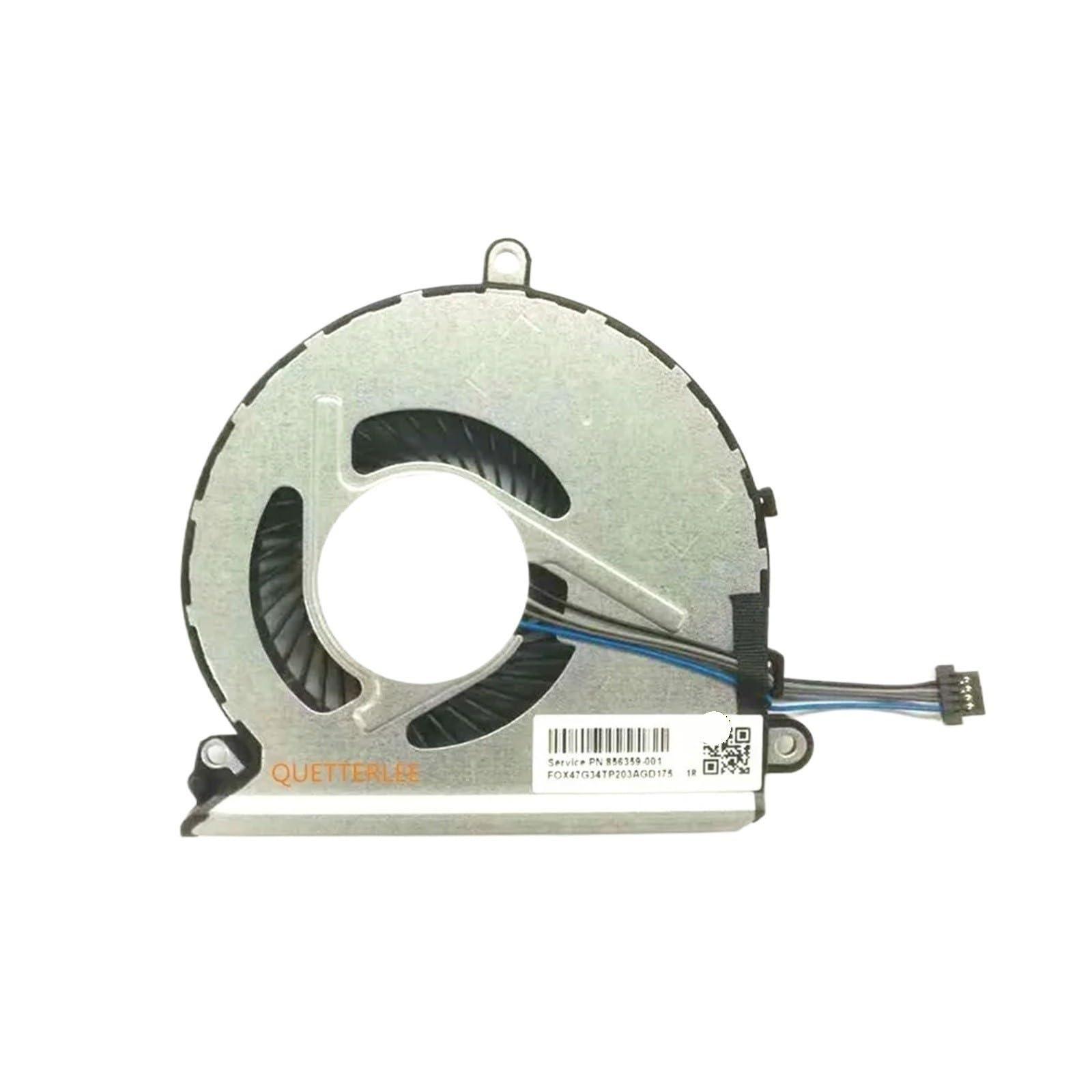 Ventola di Raffreddamento CPU, Compatibile for HP, 15-AU 15-AU178TX-AU016CL-AU023CL-AU097CL-010WM TPN-Q172 Cooler 856359-001,Ventola del dissipatore di Calore