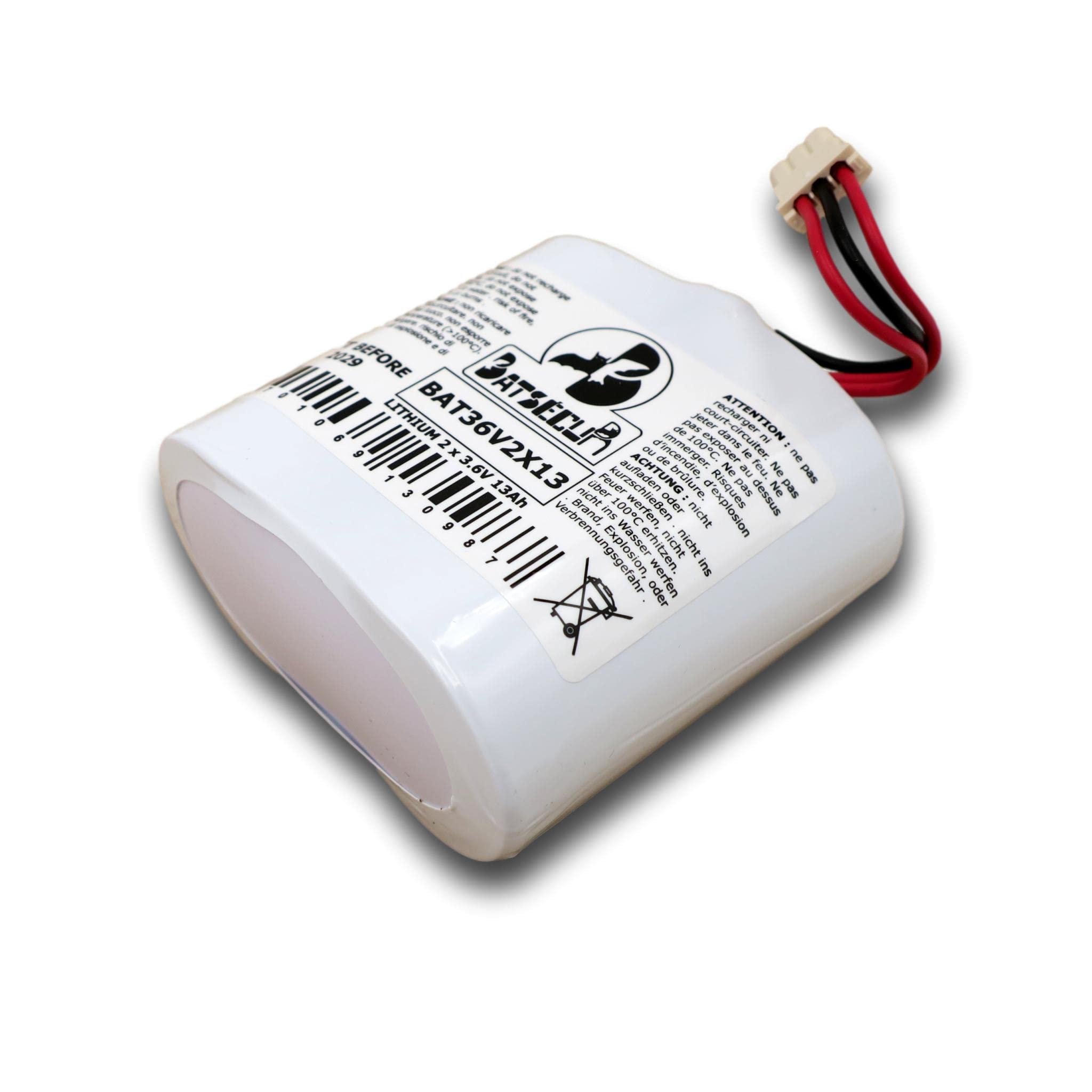 Pile Alarme BAT36V2X13 Compatible C126BATT36V2X13