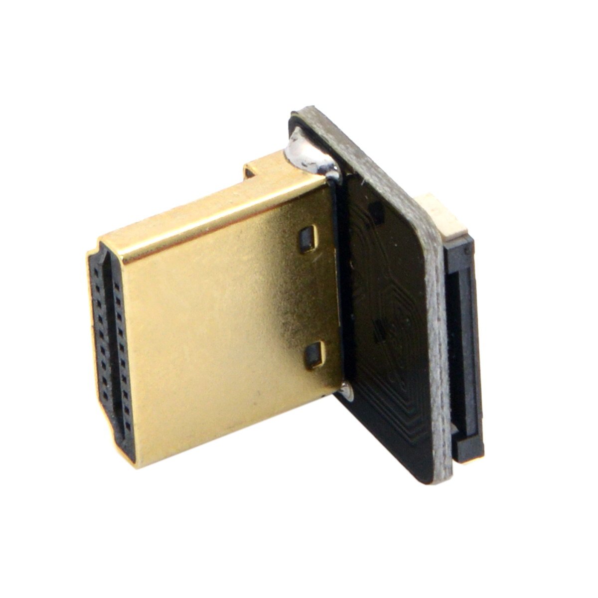 cablecc CYFPV HDMI Type A Male Connector Up Angled 90 Degree for FPV HDTV Multicopter Aerial Photography, Standard-HDMI Up-Angled - Image 3