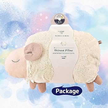 Amazon｜ほんやら堂 安眠おやすみ羊 お昼寝まくら ホワイト