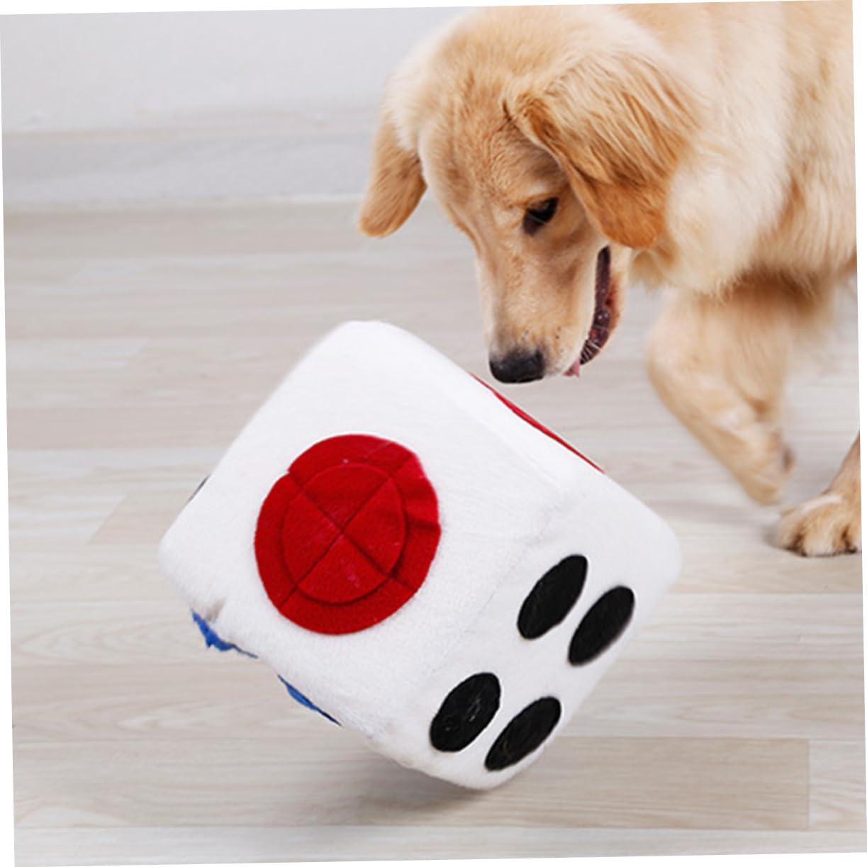 TOYANDONA Dados de Entrenamiento de Perros Juguetes de Animales Cachorro Juguetes Cachorros Juguete Perro pequeño Juguetes de Peluche para Perros Mascotas Perro de Juguete
