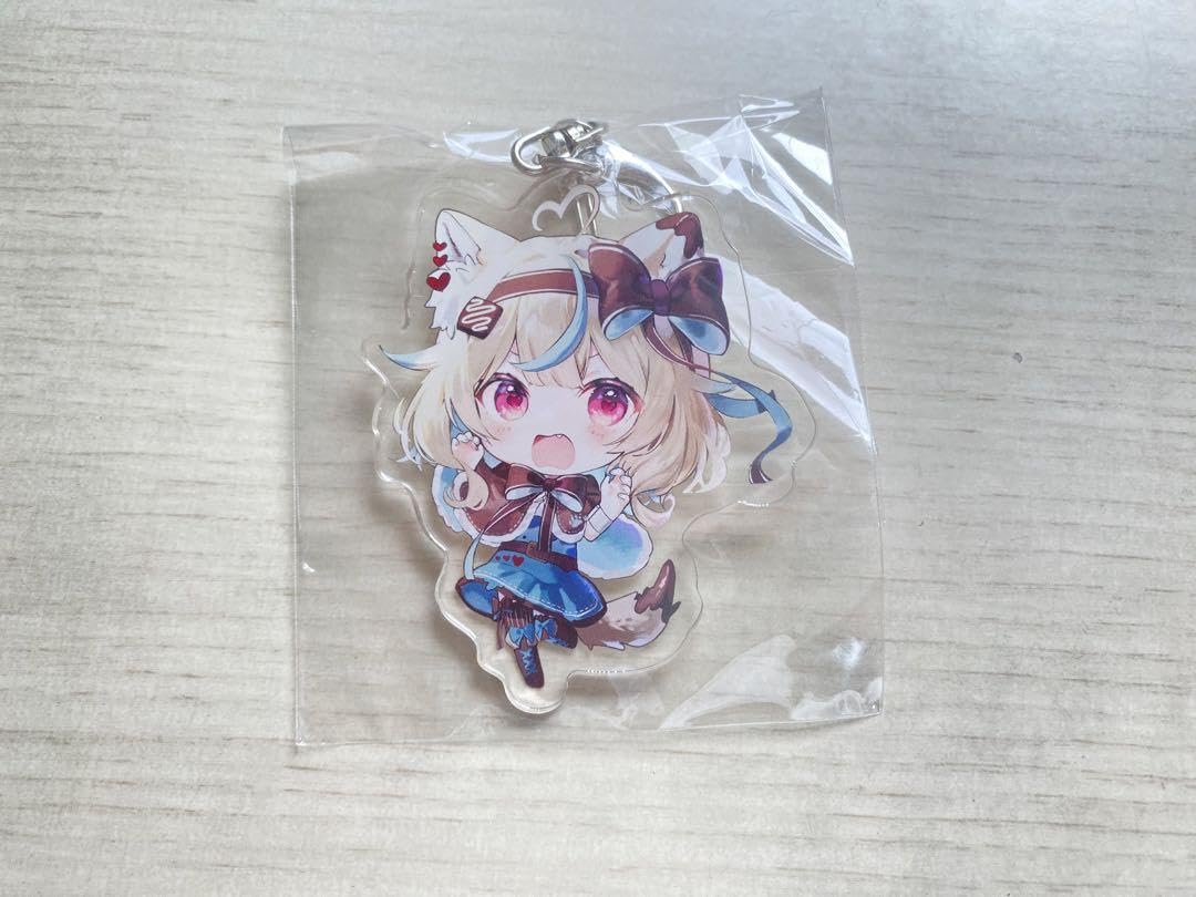 Amazon.co.jp: 甘狼このみ 10万人記念 アクリルキーホルダー&缶バッジ