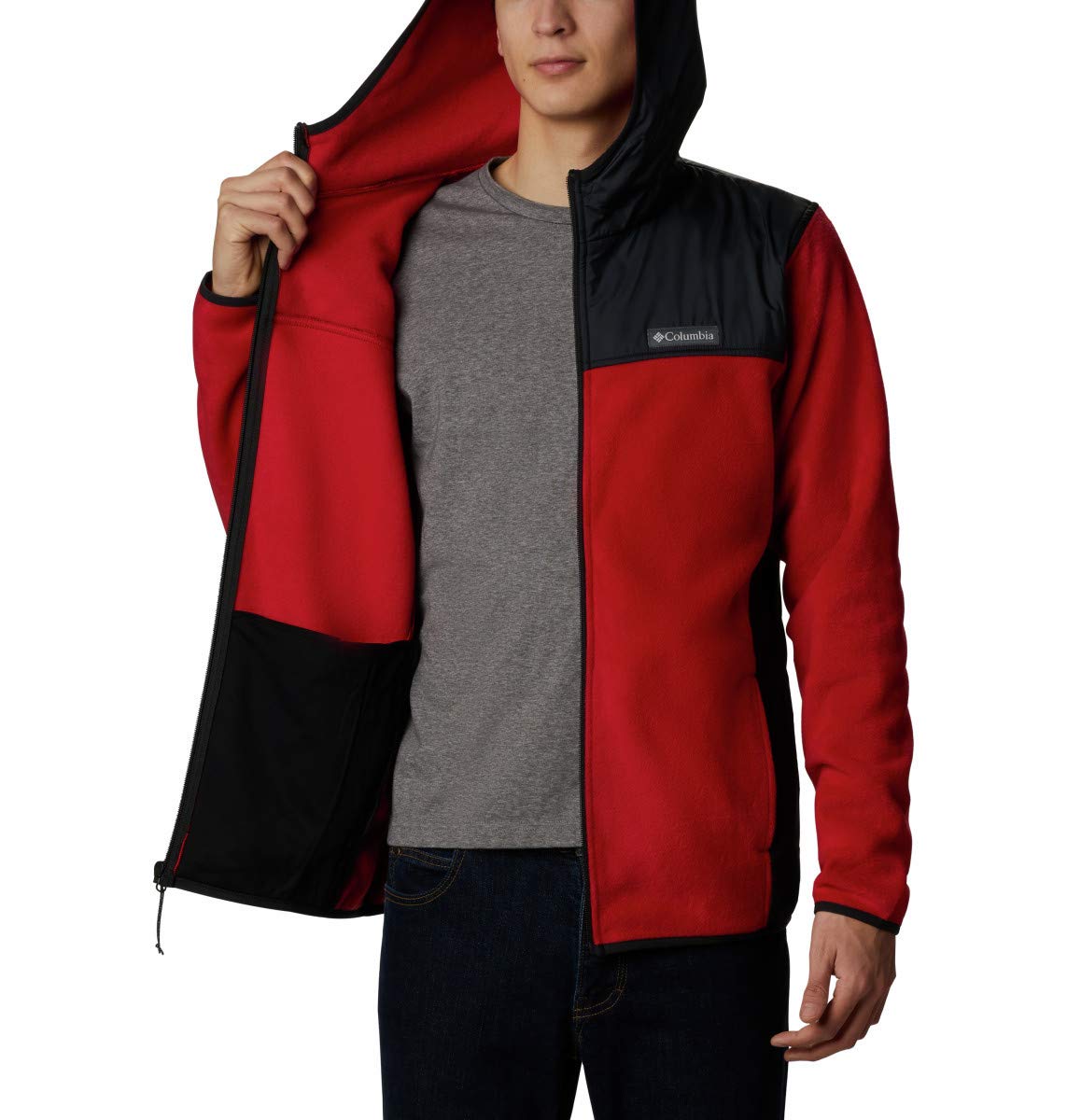 Columbia Cottonwood Park Overlay Full Zip Fleece Cottonwood Park Overlay - Forro Polar con Cremallera Completa Hombre