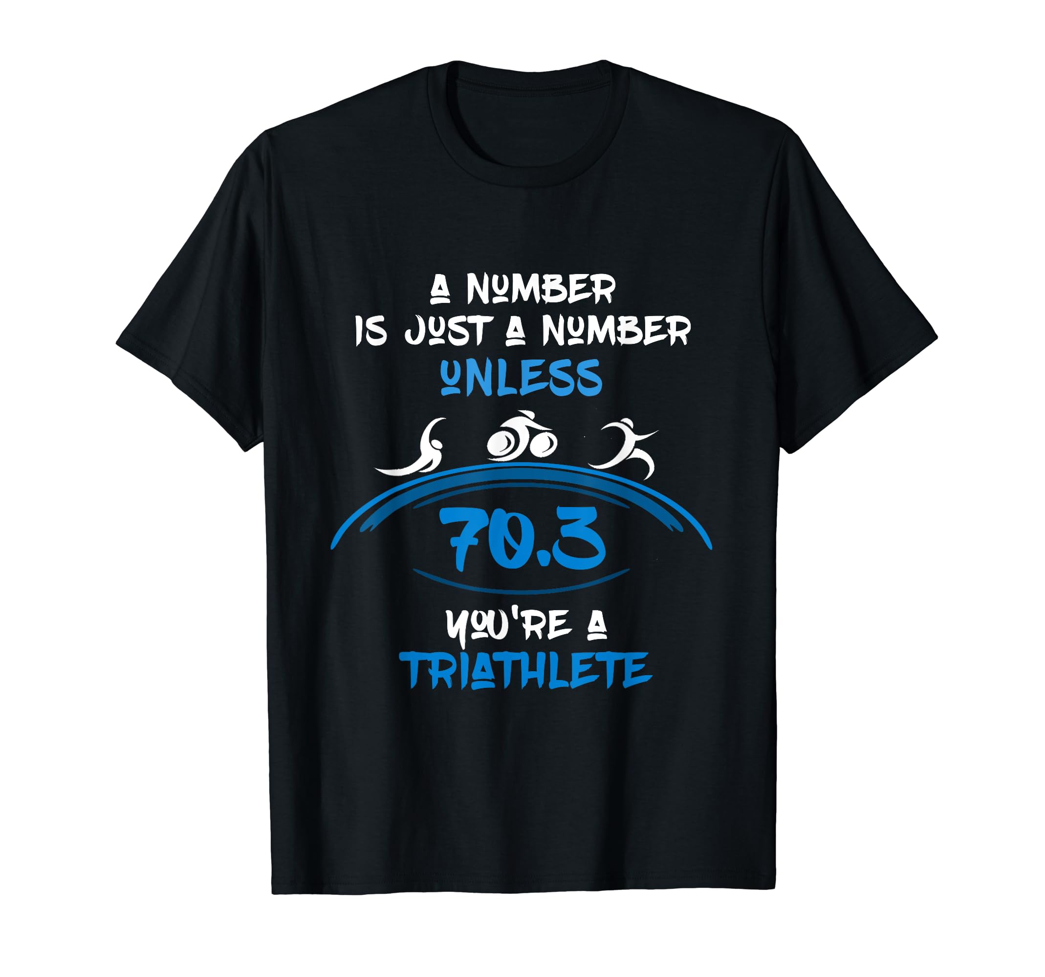 Bragging Half Triathlon 70.3 T-Shirt, Black