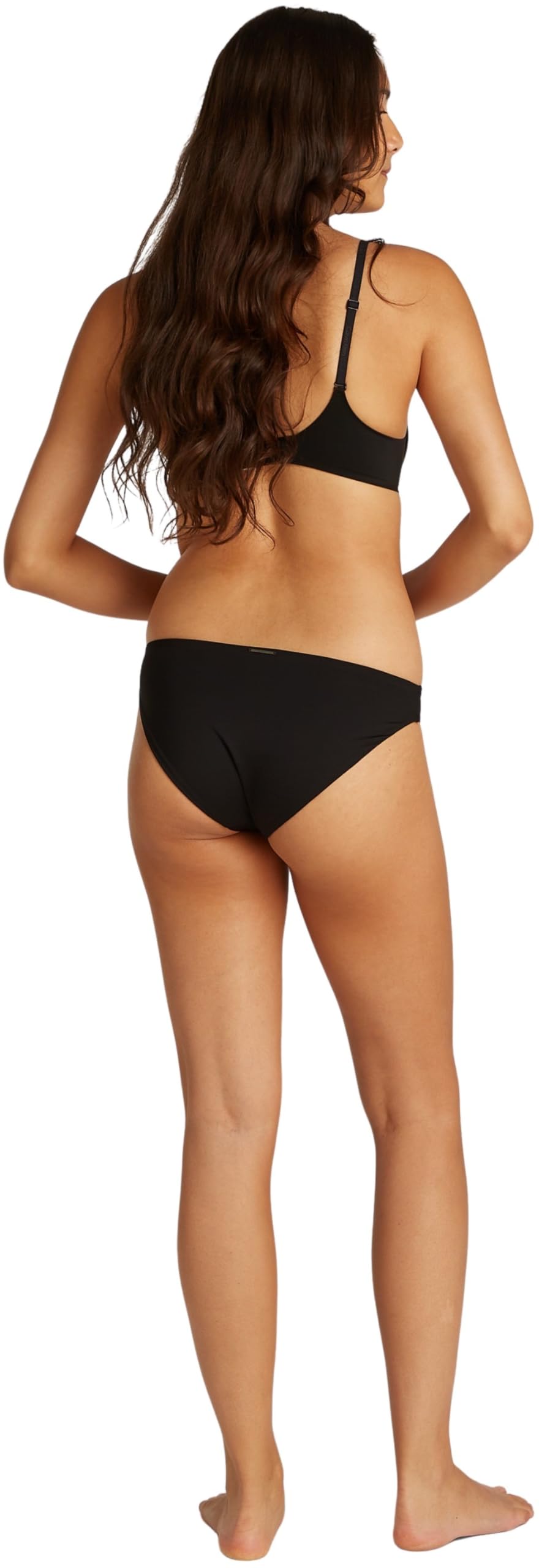 Calvin Klein Damskie spodnie bikini ze średnim stanem, czarne (Pvh Black), M, Czarny (Pvh czarny), M