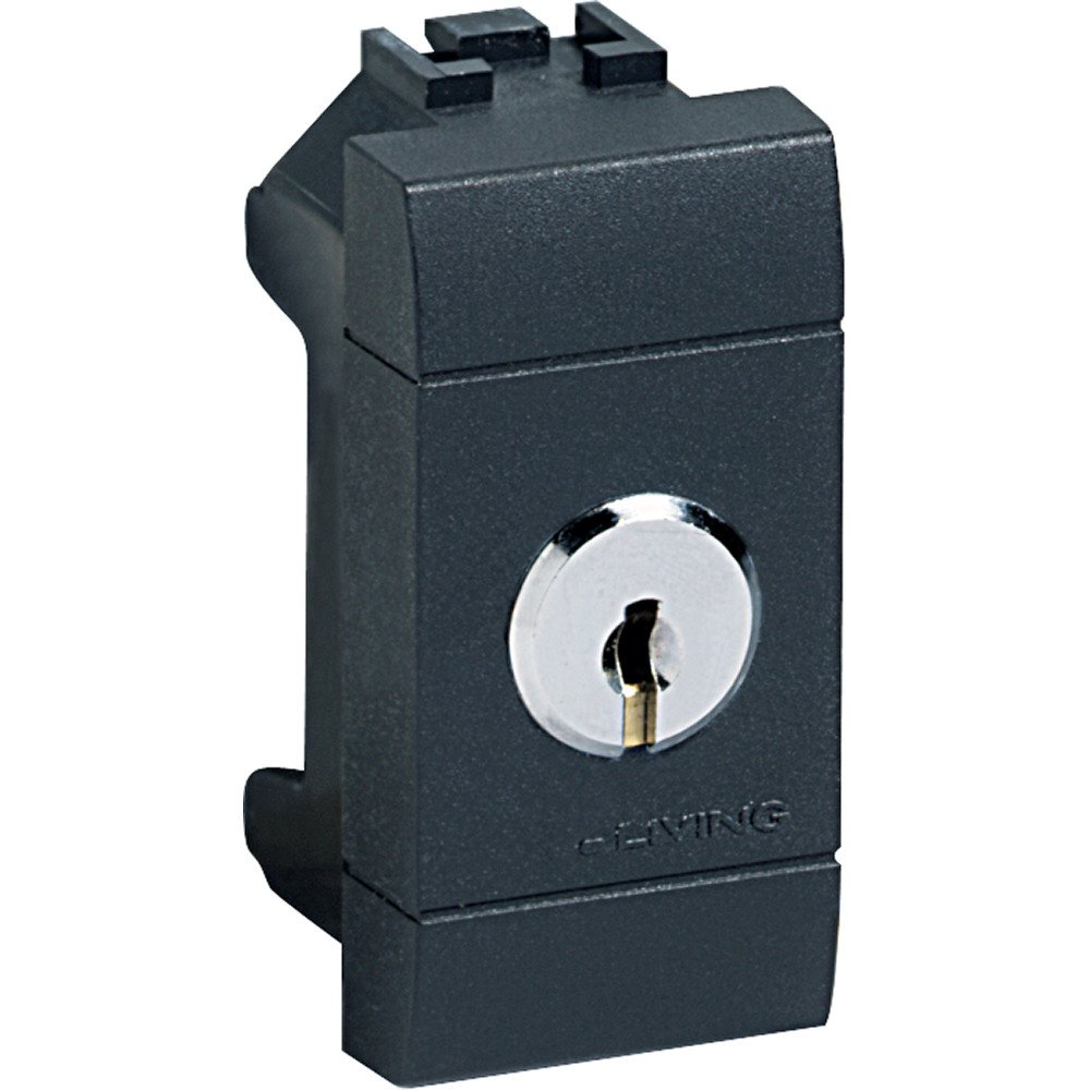 BTicino Living International L4022 Deviatore Unipolare 1 Modulo 16A con Chiave