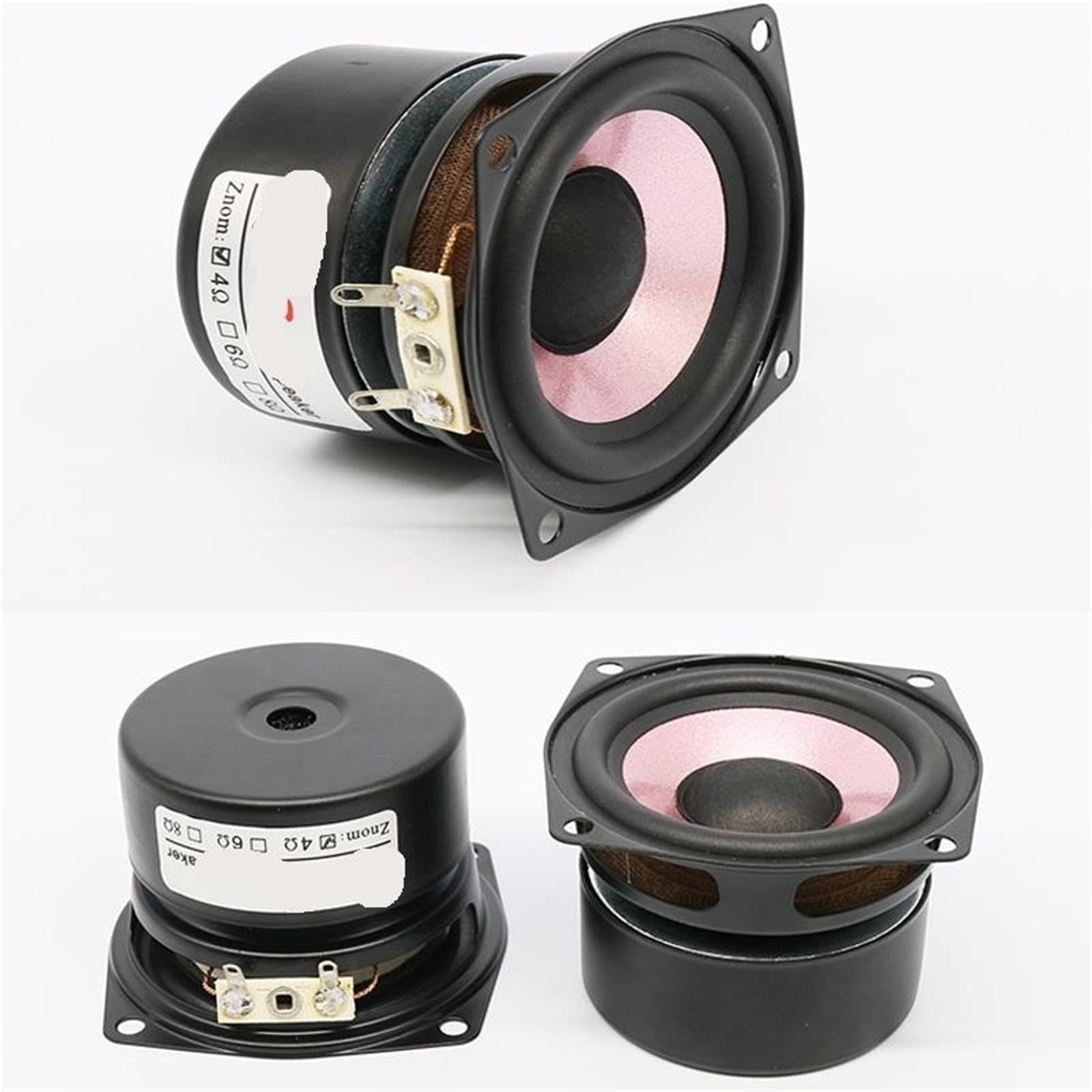 Haut-Parleur Haute fréquence for Haut-parleurs 20W, 4-8ohm, 2.5 Pouces, unité de Pilote, amplificateur Audio Domestique Haute sensibilité(8Ohm 1PCS)