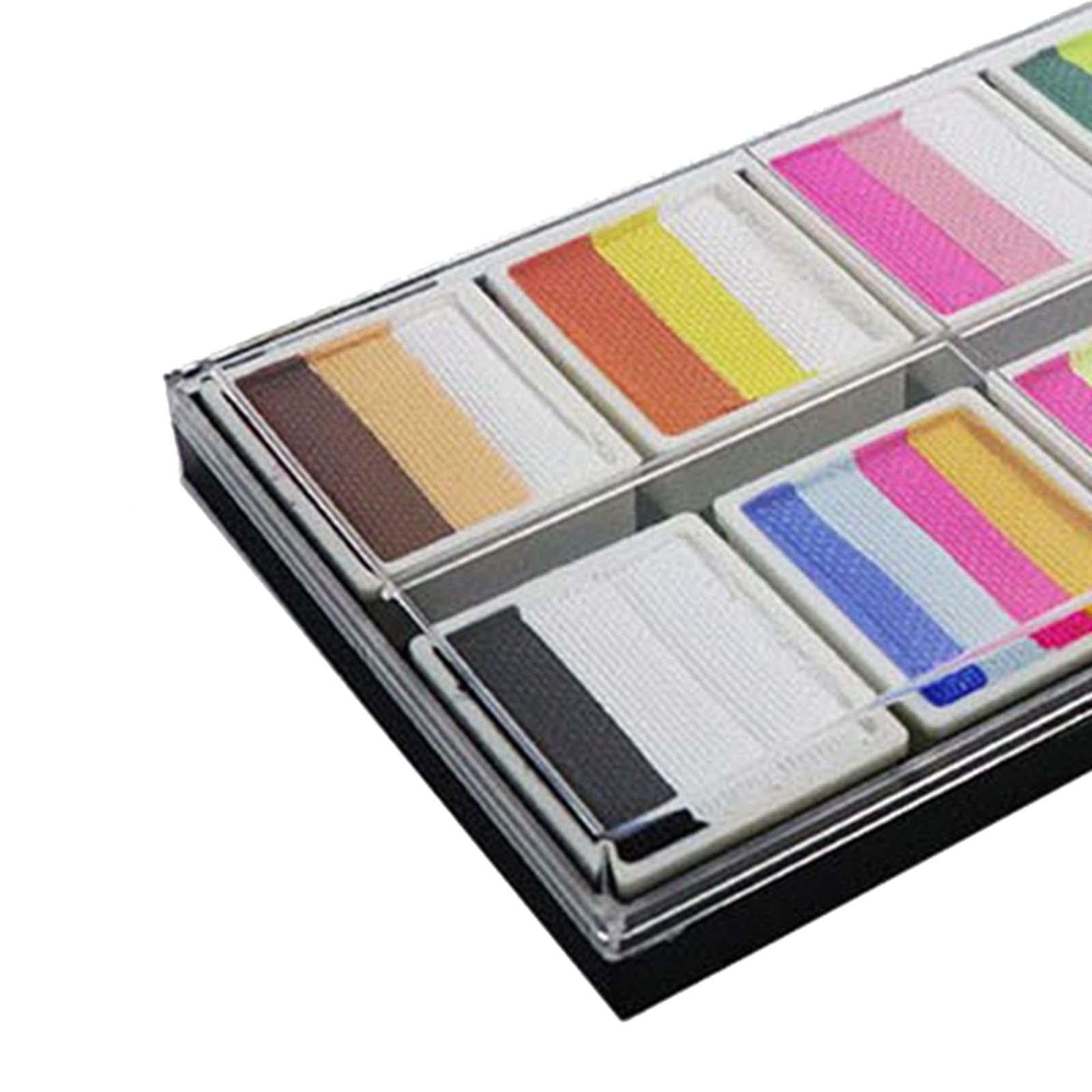 Set de Pintura Facial Lavable Y de Secado Rápido, Set de Maquillaje para Halloween