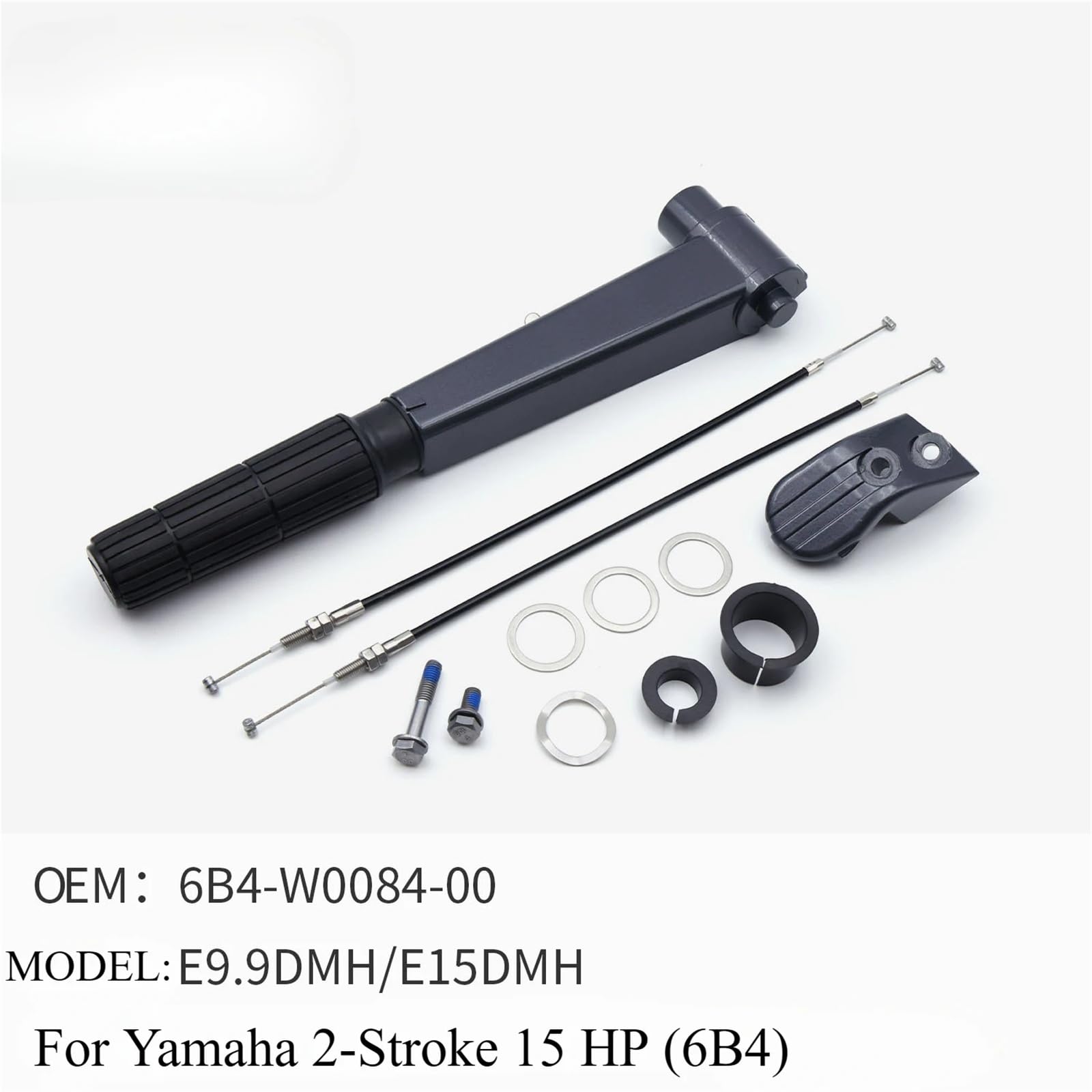 Außenbordmotor-Bediengriff for Y/a/m/a/h/a 2-Takt 15 PS E9.9dmh E15dmh Bootsmotor-Drosselgriff 6b4-w0084-00