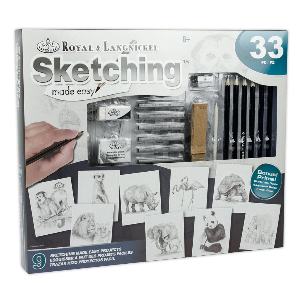 Royal Brush Sketching Made Easy Box Set