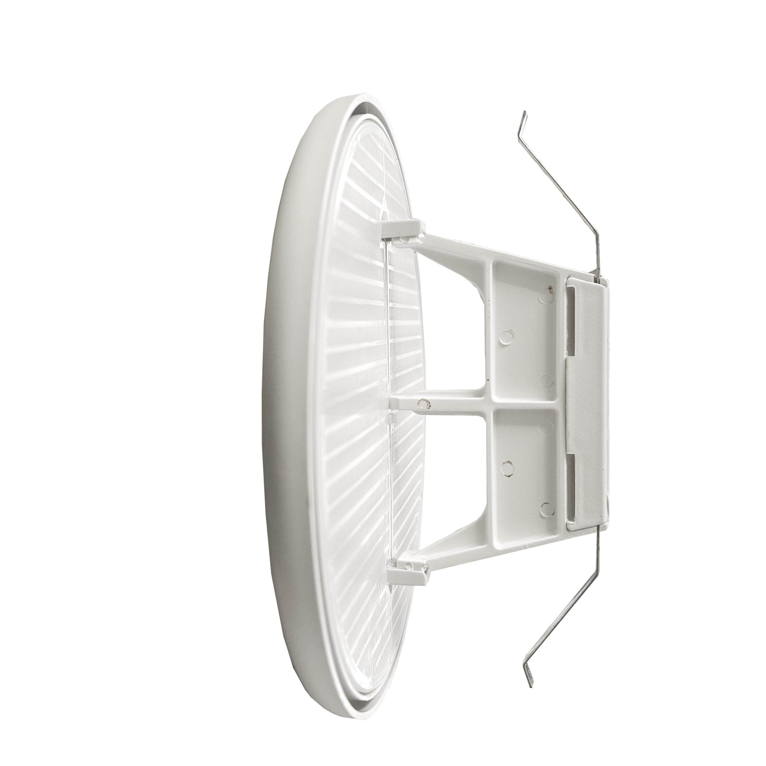 plikc - Aspiratore WIFI da parete ad aspirazione assiale serie Ario W con sensore di Umidità e Timer - 100% MADE IN ITALY Griglia da muro (Foro 98, Bianco
