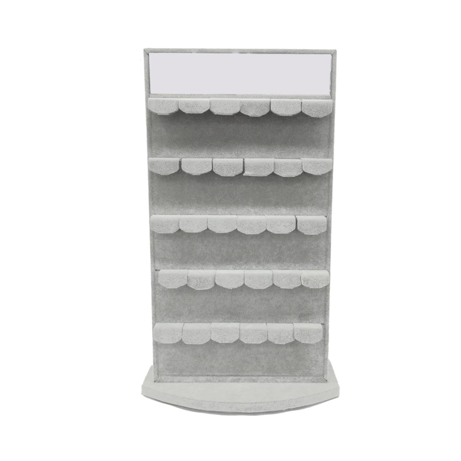 Espositore per Orecchini Espositore per Orecchini a Bottone da 48 posti Espositore per Gioielli da banco per Oggetti di Scena per Gioielli Vetrina