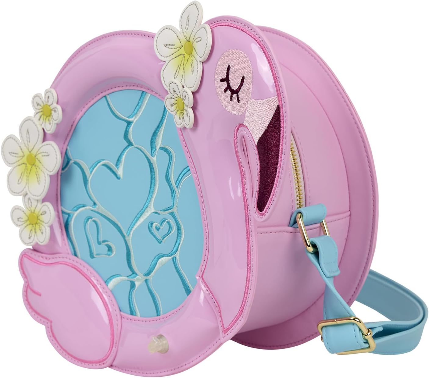 Loungefly Flamingo Crossbody Bag - Image 2