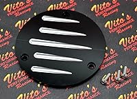 Vista 1 de Se adapta a la cubierta de embrague de aluminio billet Yamaha Banshee + tornillos 1987-2006 NEGRO