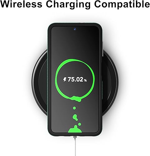 Miniatura 7 de oakxco Funda para Samsung Galaxy A13 0.18 ozA04s, funda protectora resistente con textura antideslizante, funda resistente de doble capa a prueba de