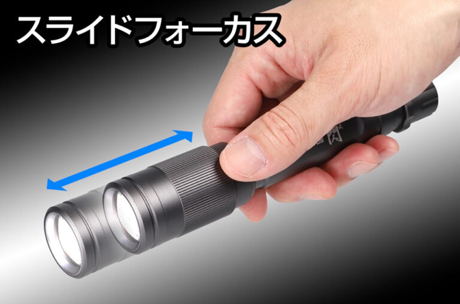 Amazon | GENTOS(ジェントス) LED 懐中電灯 【明るさ 340 ルーメン