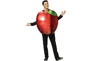 GC6830 Go Real Red Apple Adult Costume