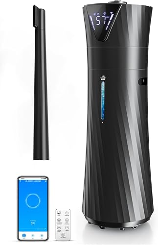 Miniatura 1 de Humidificador de 17L4.5 galones para habitación grande, humidificadores ultrasónicos inteligentes y silenciosos de niebla fría para dormitorio,