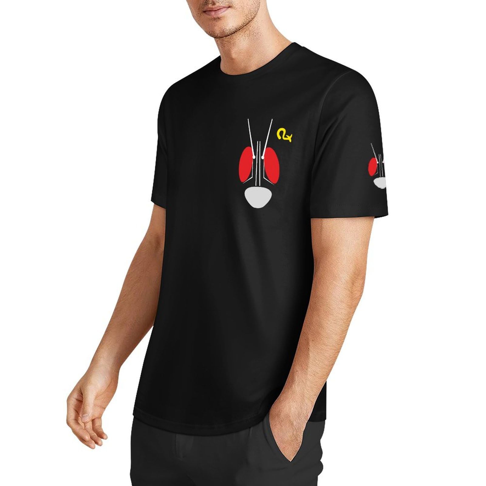 Amazon.co.jp: 仮面ライダーBlack RX Tシャツ 半袖 夏服 綿100% メンズ 