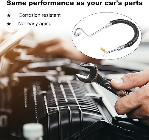 Miniatura 6 de Manguera de presión de dirección asistida compatible con Chevy Silverado 1500 2500 Suburban Tahoe Avalanche, compatible con GMC Sierra 1500 Yukon XL