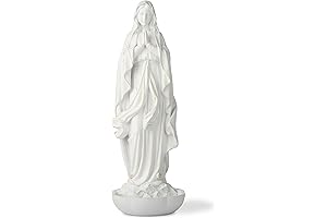 Our Lady of Lourdes Statue - 10 Inch Holy Religious Virgin Mary...