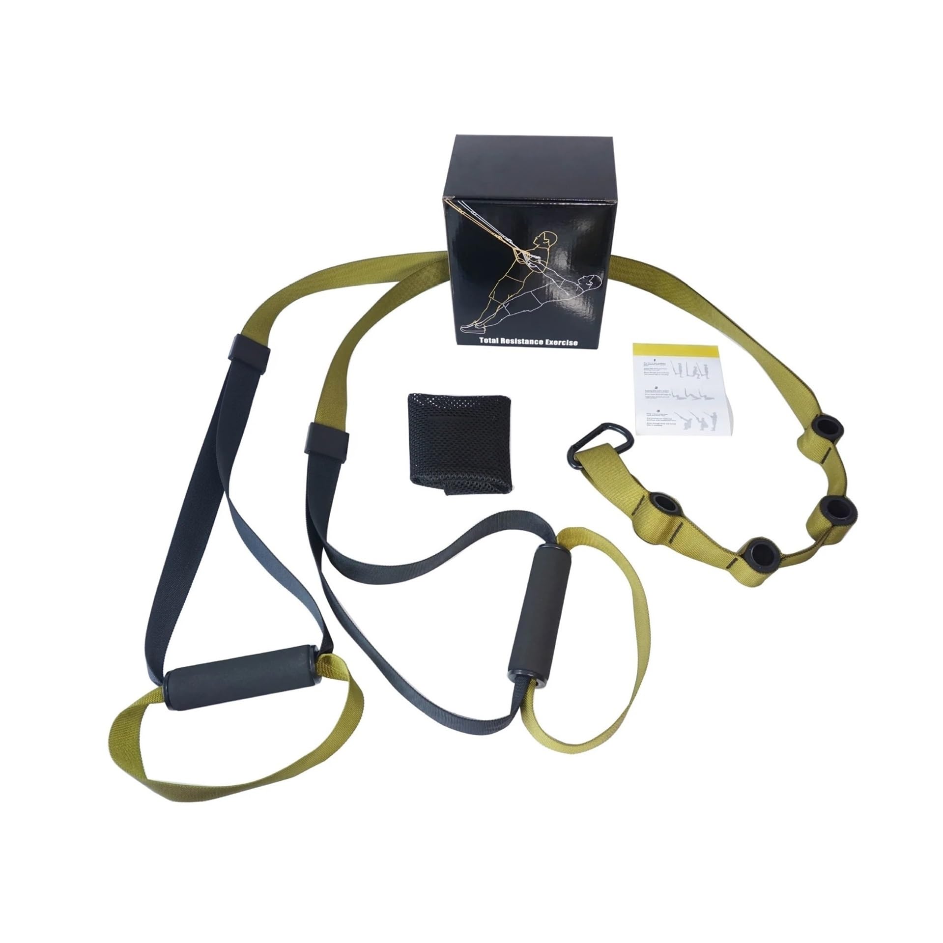 Widerstandsbänder mit Griffen P3-TRX Widerstandsgerät for Aufhängen, Yoga-Fitnessband