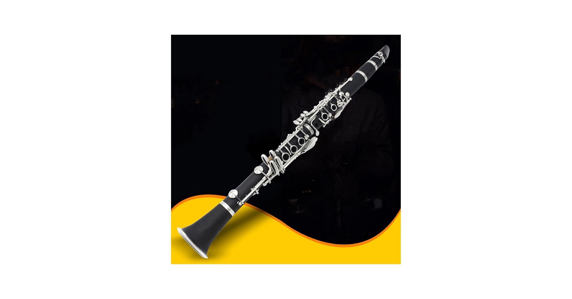 クラリネット本体 黒 Amazon | 木管楽器 楽器プロ演奏C高音絶妙なクラリネット黒