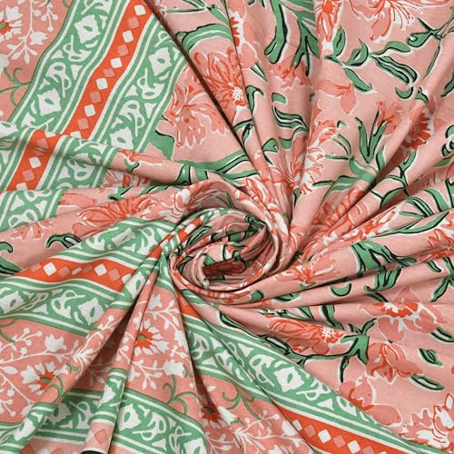 Image of Skin Friendly bedsheet Double Size Bed Cotton bedsheets for Double Size Bed, 1 Double Size bedsheet Cotton with Pillow Cover Set of 2 | 240 TC Soft Bed Sheet Double Size