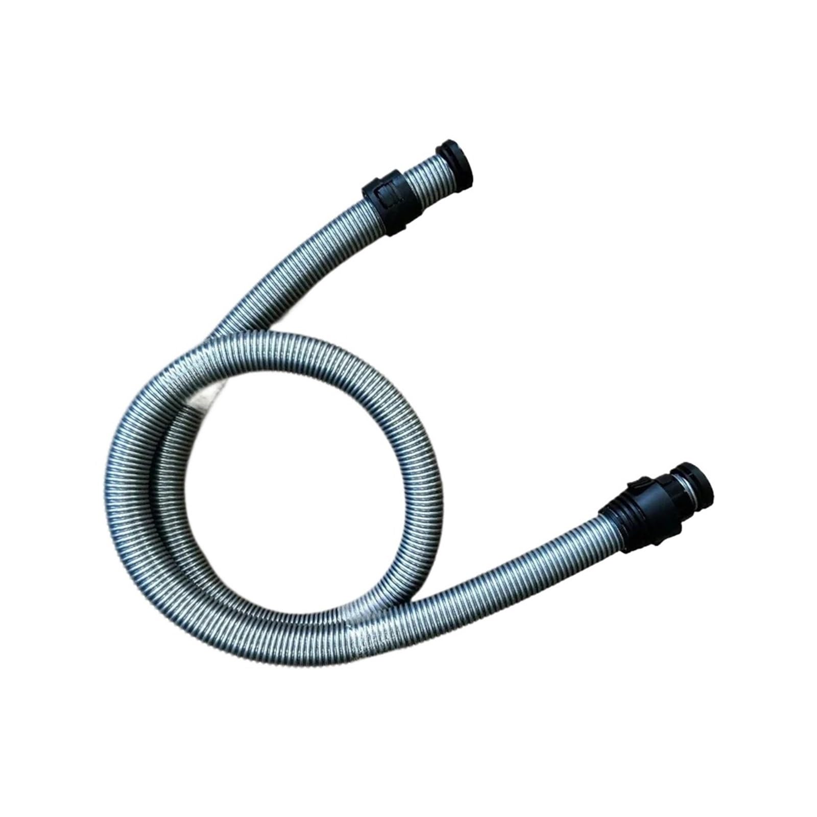 Vacuum Cleaner Hose 2m Pipe Hose with Wand Handle，Compatible for Miele，C1 C2 & S Series Vacuum Cleaner 360° Swivel 38mm Pipe Hose Cleaning Parts(Hose)