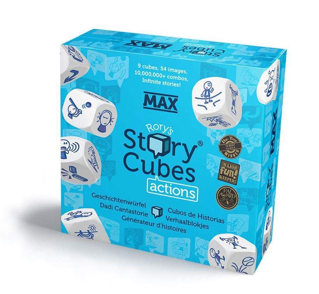 Rory's Story Cubes RSCMAXA Max Actions Family Game