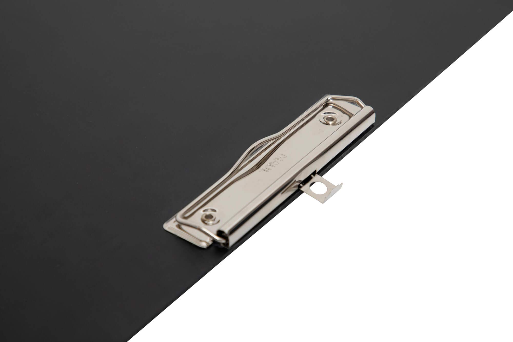 MAUL porte bloc A3 | Porte bloc en plastique au format DIN A3 paysage | Clipboard à suspendre | Pince pour ranger le papier | Pour le bureau, la cuisine et l'atelier | Noir