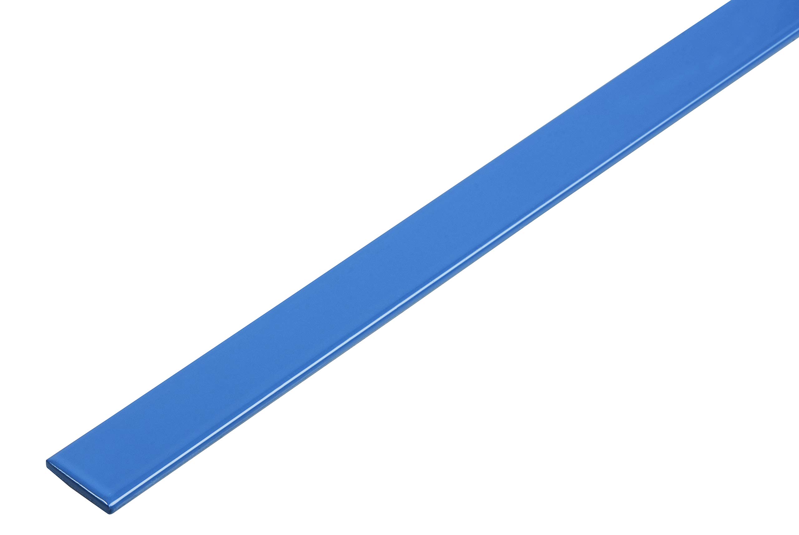 Alberts Flachstange Selbstklebend – Aluminium Chromdesign, 1000x25x2mm – Für DIY, Möbel & Mehr