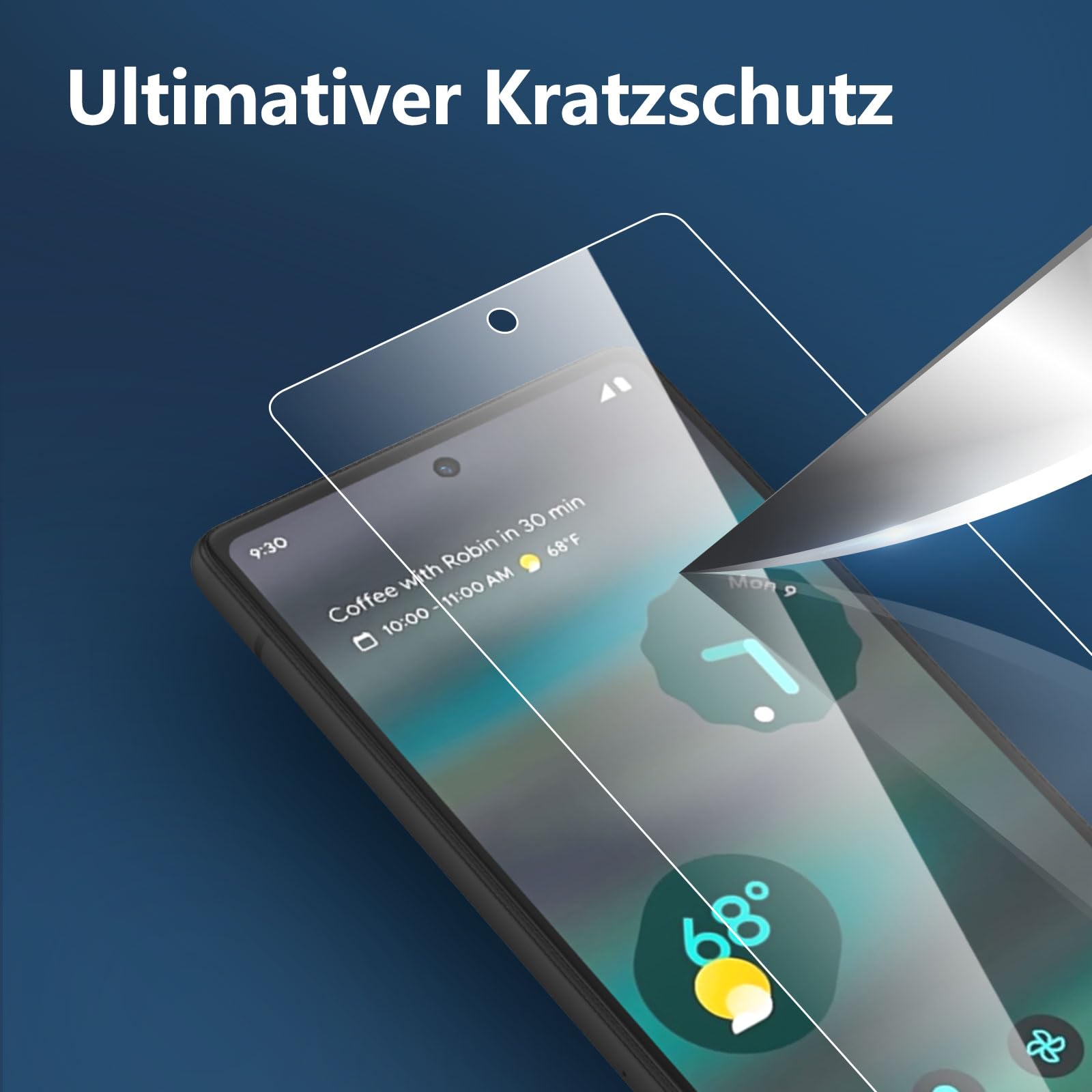 MSM Smartwatch-Hülle Hülle Für Google Pixel Watch Panzerfolie Case Display Schutzglas S0s5r0uh