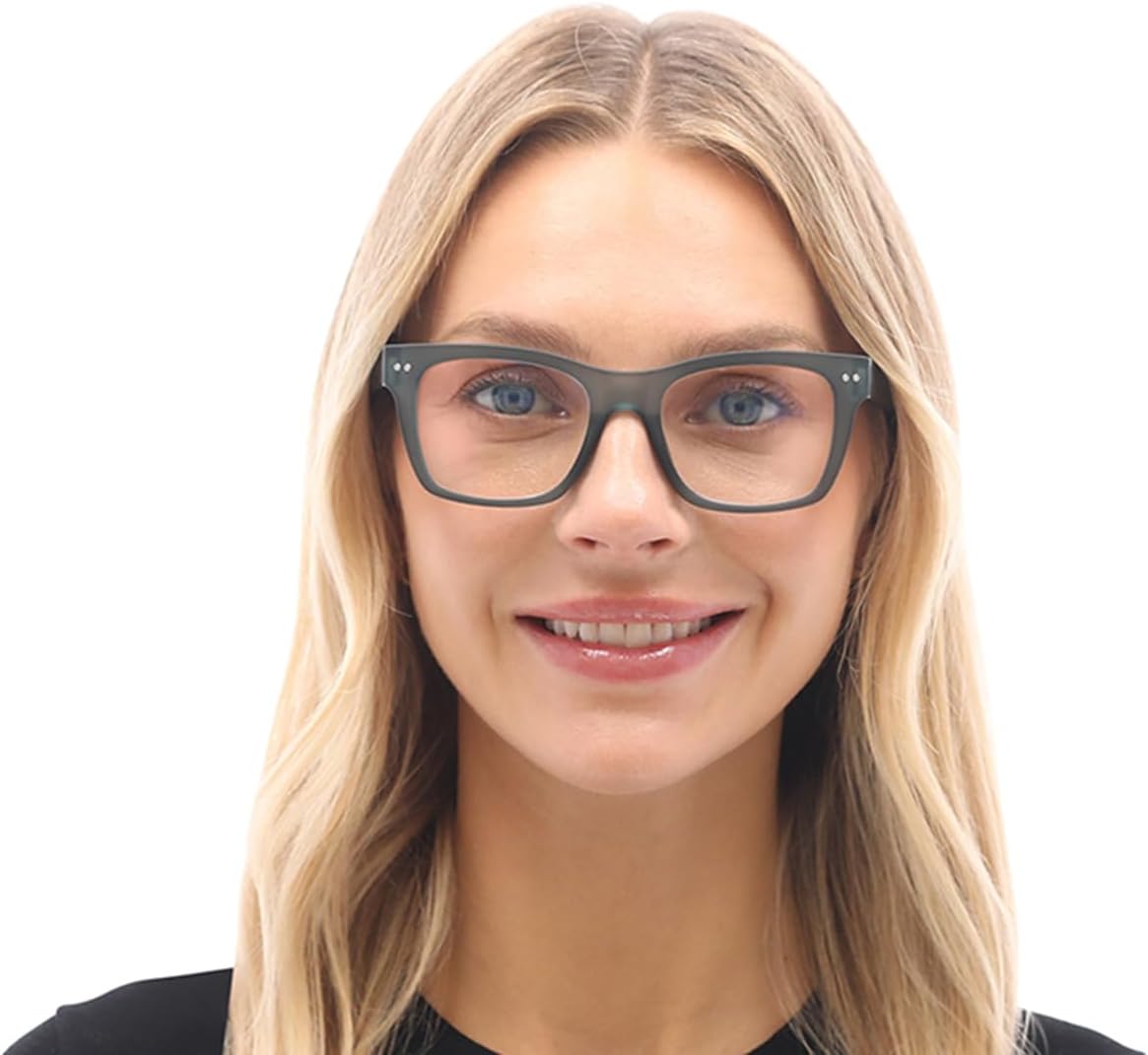 SAV Tri-Focus Unisex E2313 Barcelona Blue Light Progressive Reading Glasses - Durable, High-Performance Readers