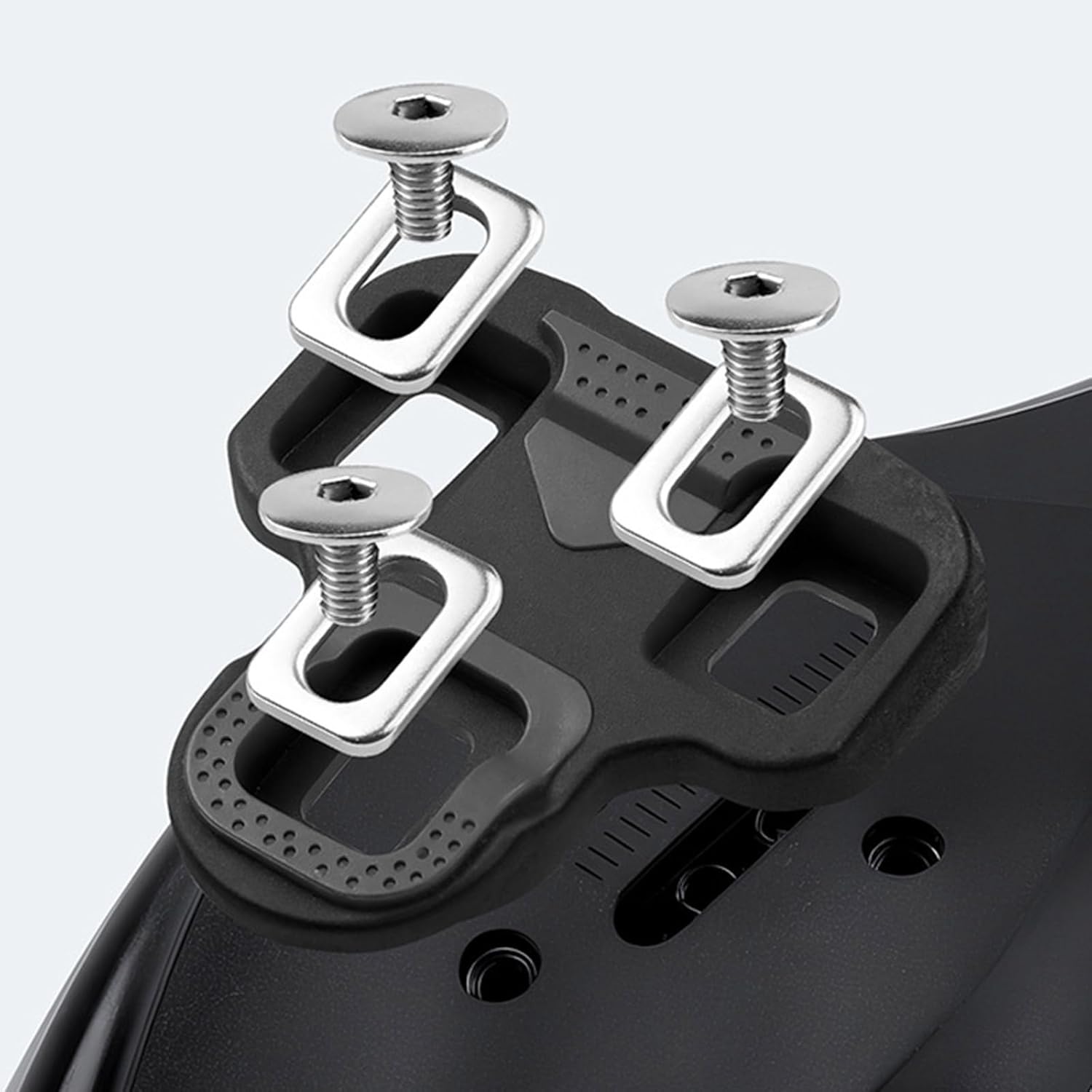 Light Weight Bike Pedal Smooth Design with Look Systems High Cycling Pedals Easy Install Cleats Pedal Long Distances Cycling Pedals