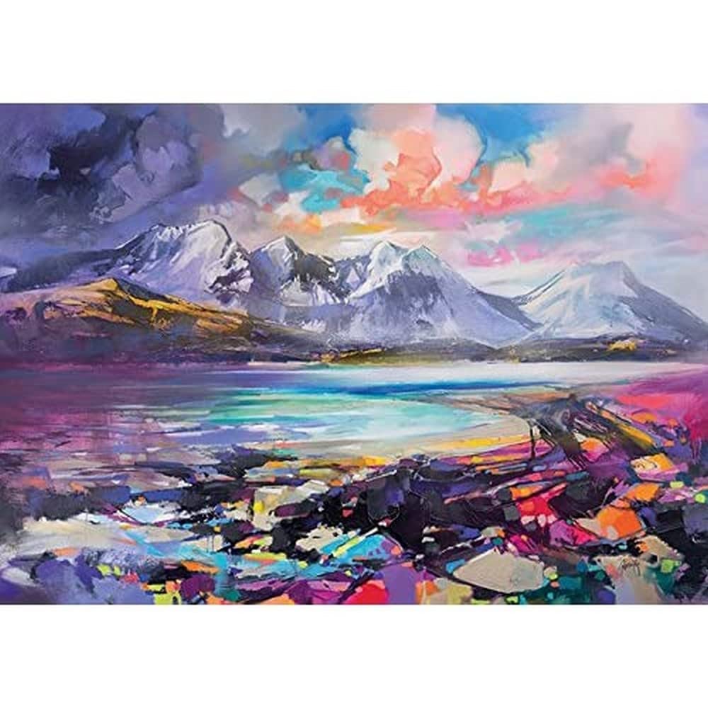 The Art Group Scott Naismith Canvas Print - Torrin, Skye Landscape - 85x120cm