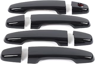 HAPPYHORSE Car Exterior Door Handle Trim Cover Compatible with Pontiac G8 08-09/Holden Commodore 06-12 ABS Car Outer Door Handle Trim Cover Protector Decoration Accessories (Piano Black)