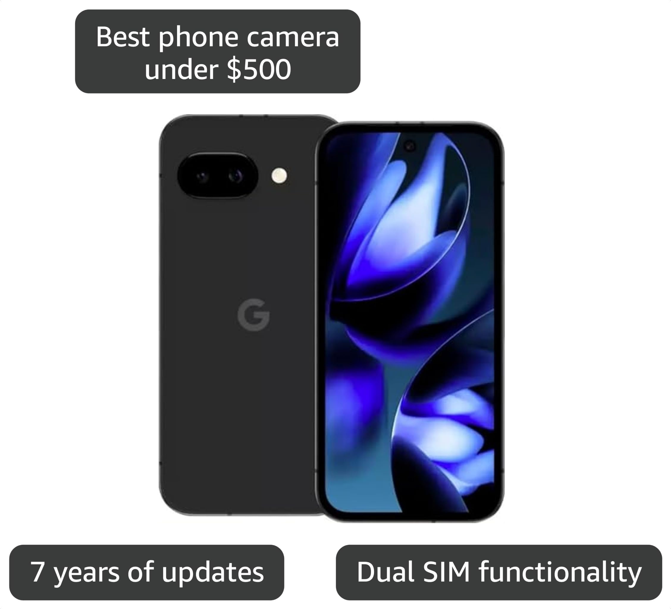 Amazon.com: Google Pixel 9a with Gemini - Unlocked Android