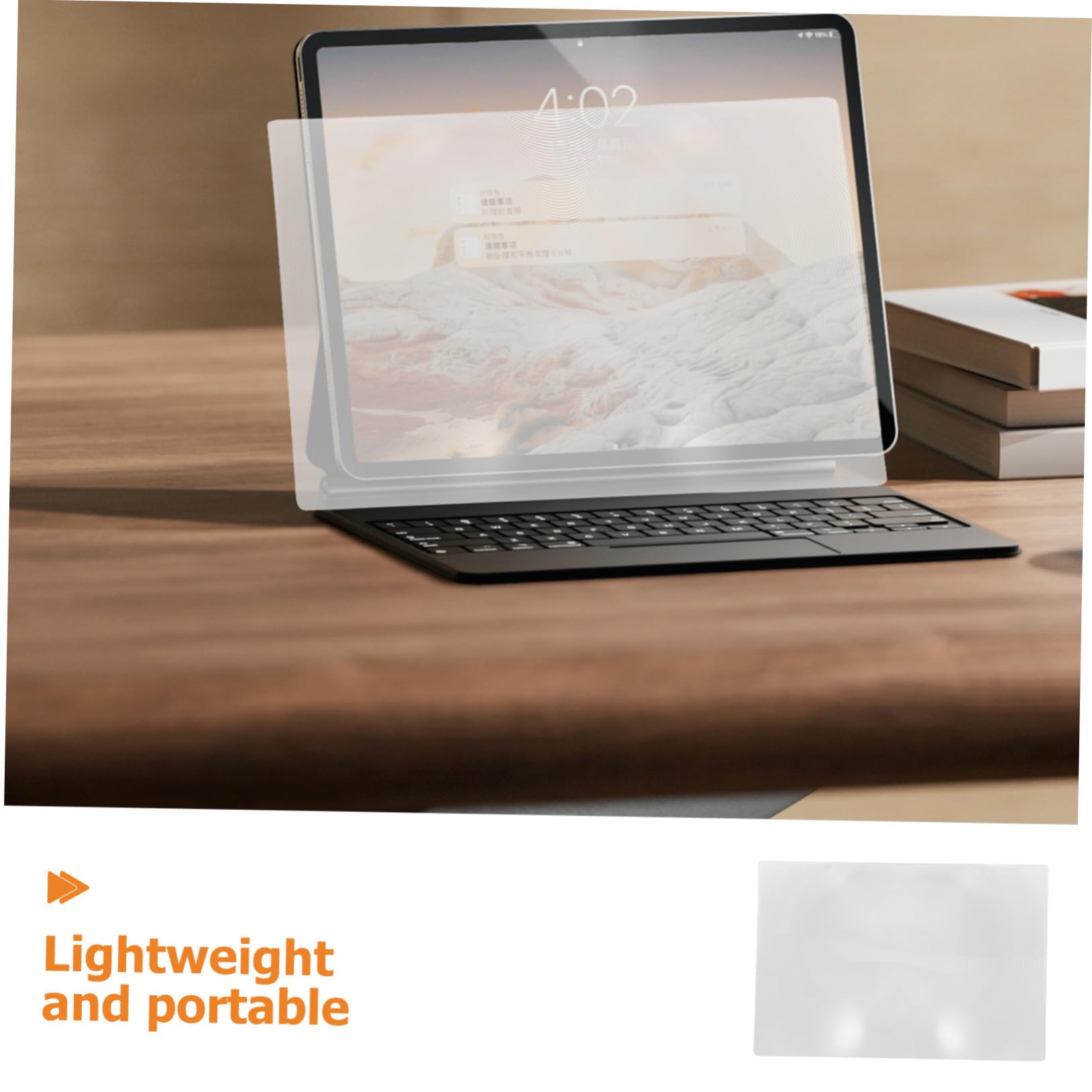 6pièces Loupe de Lecture avec Règle Accessoire pour Lire Marque-Page Loupe Portable Aide Visuelle pour Petits Caractères Vision Claire pour Documents