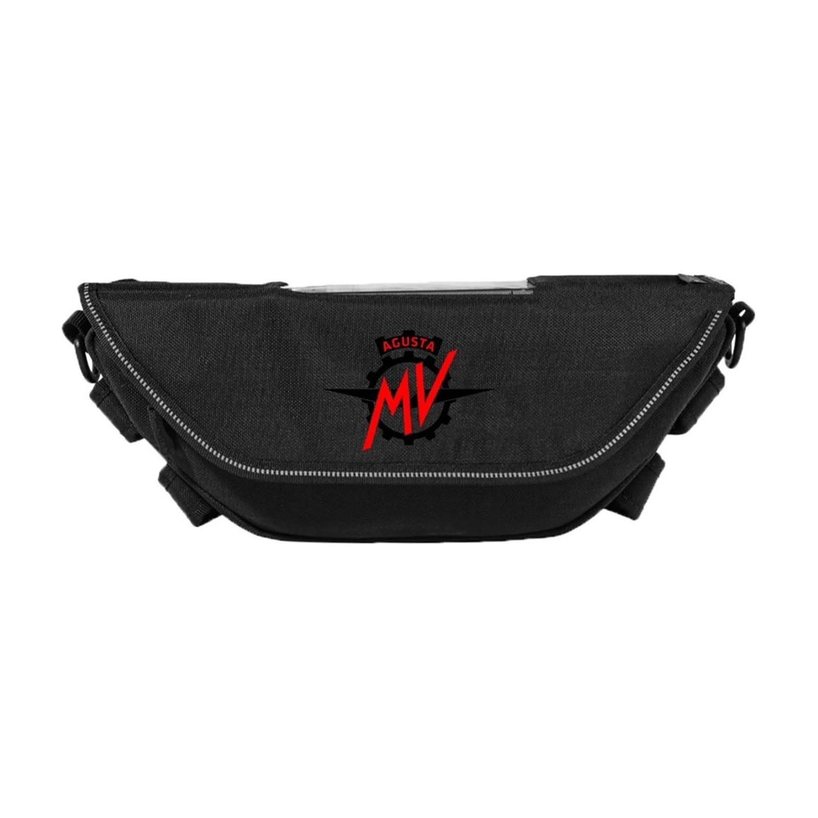 Borsa da Manubrio per Moto per Mv Agusta Turismo Veloce 800 Accessori Moto Borsa Porta Attrezzi Impermeabile E Antipolvere Comoda da Manubrio Viaggio(O)