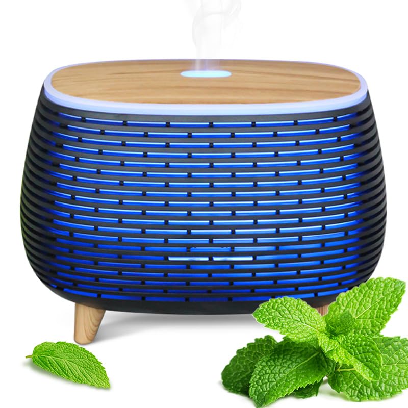 Essential Oil Diffuser, 400ml Aromatherapy Diffuser for Essential...