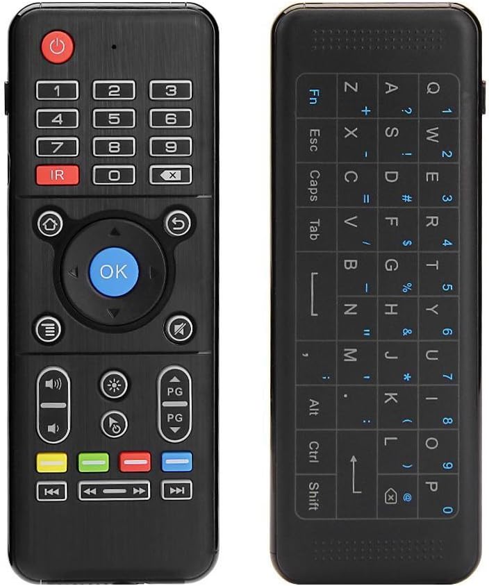 2.4GHz Air mouse Mini Portable Wireless Keyboard with Backlit IR Learning for Android Smart TV box,XBMC,Windows PC,Laptop,Mac OS,Linux