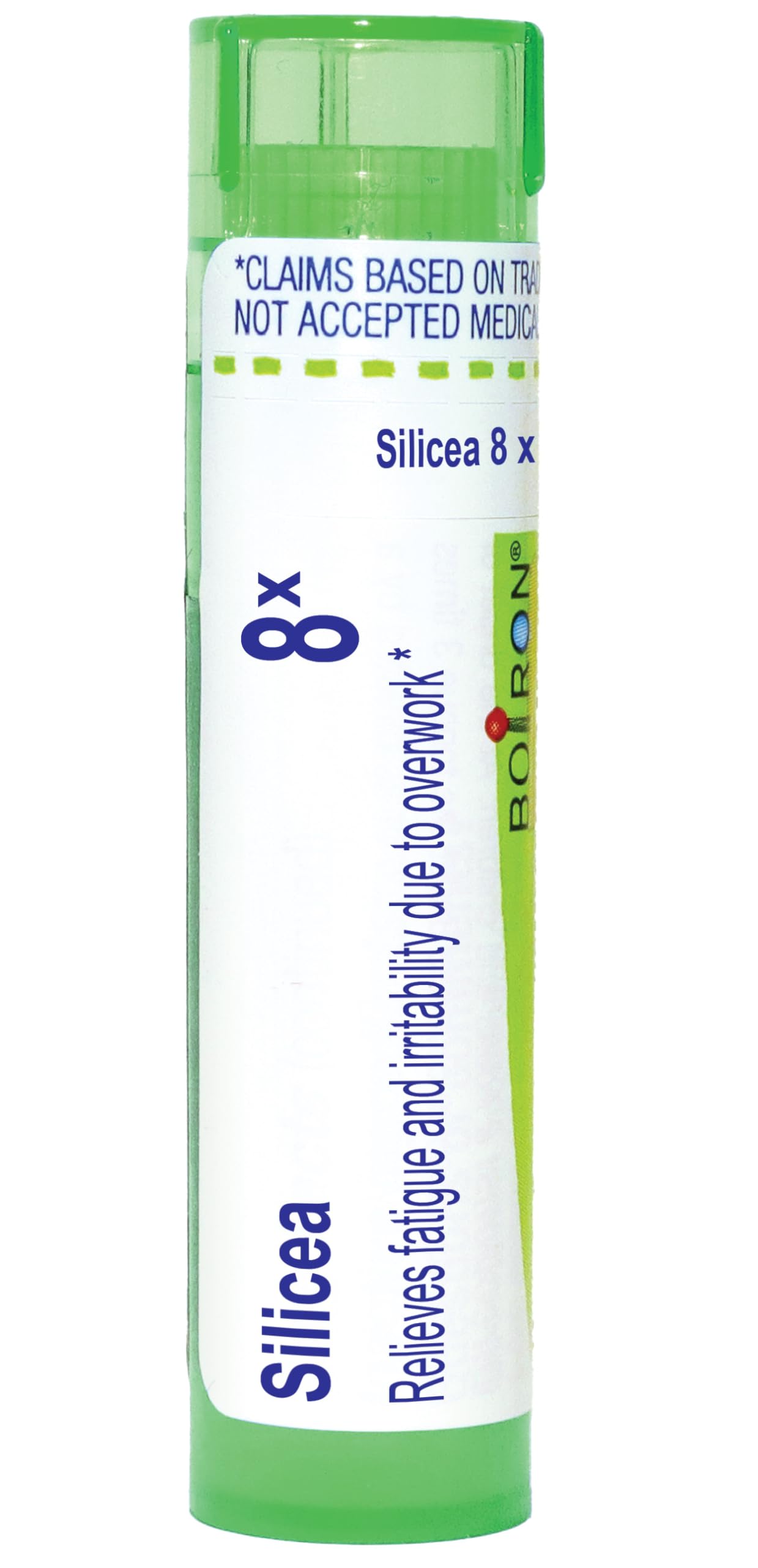 Boiron Silicea 8X for Fatigue & Irritability Due to Overwork - 80 Pellets