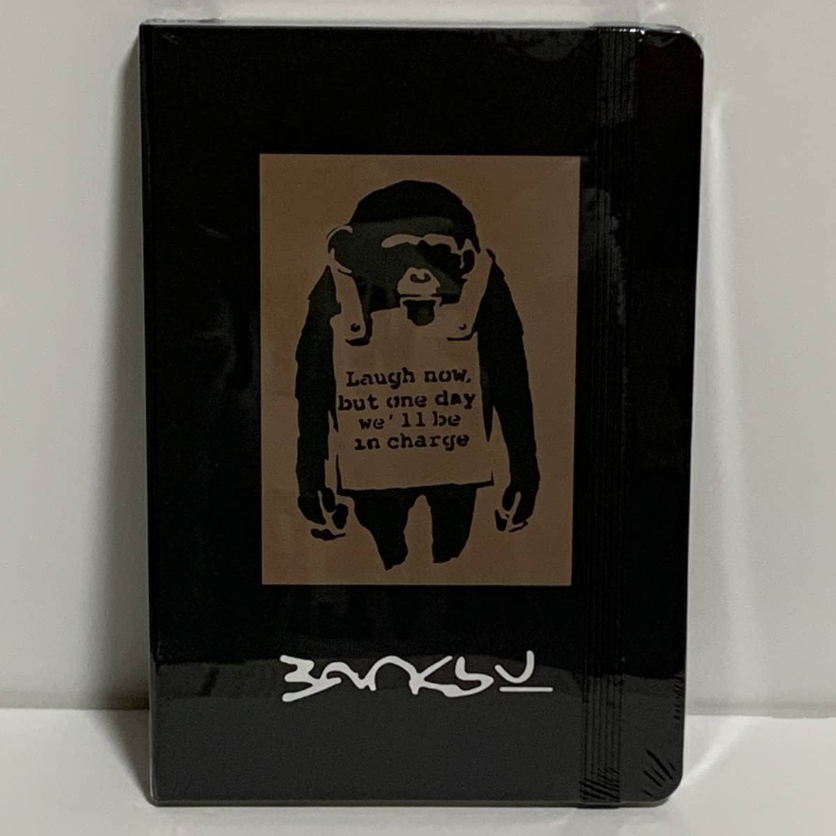 Amazon.co.jp: バンクシー 展 日本 限定 ノート 罫線 ハードカバー 
