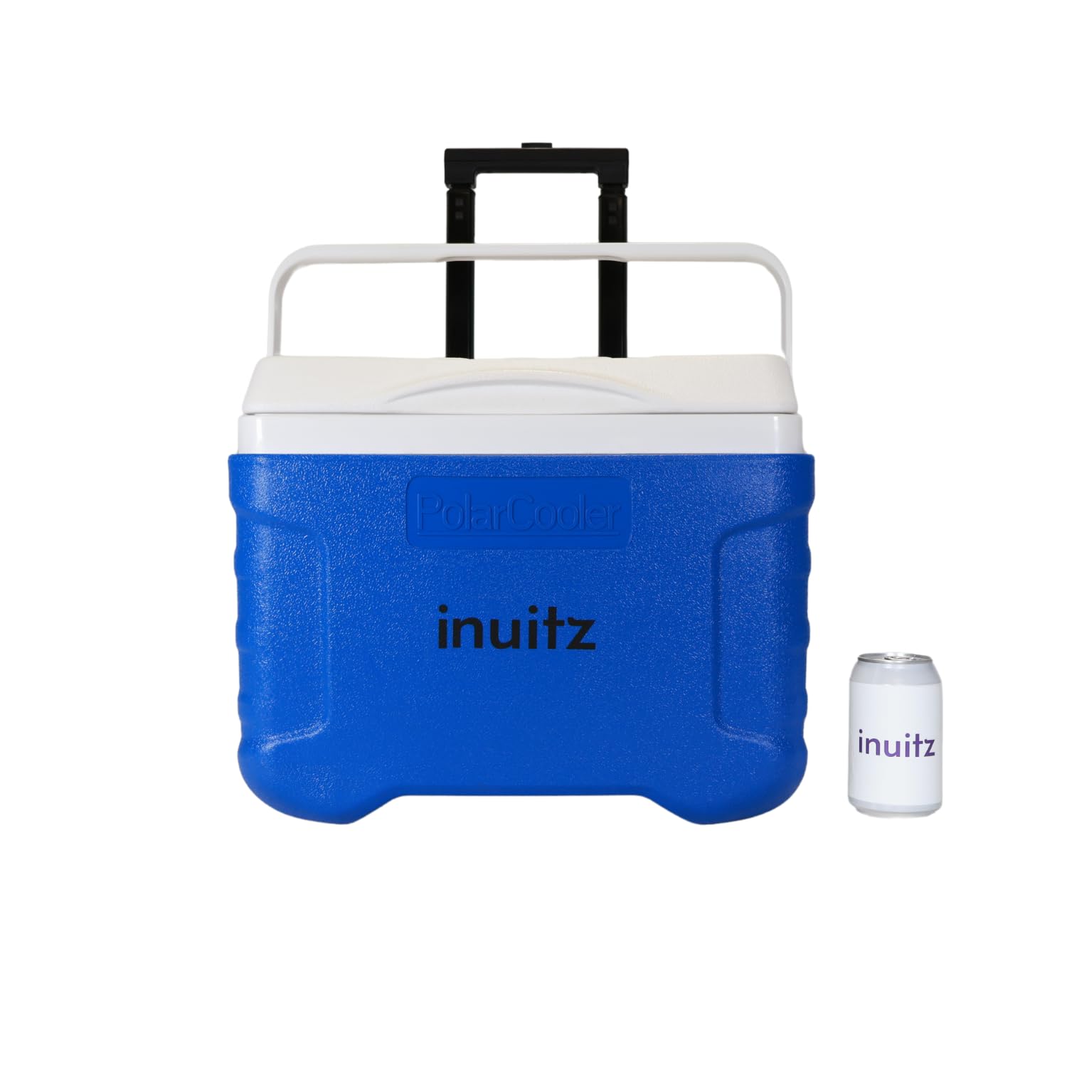 Inuitz Nevera Portatil 20 litros, Nevera Playa, Nevera pequeña portatil, Nevera de Playa, Nevera Camping, Nevera con Ruedas, Nevera portatil con Ruedas